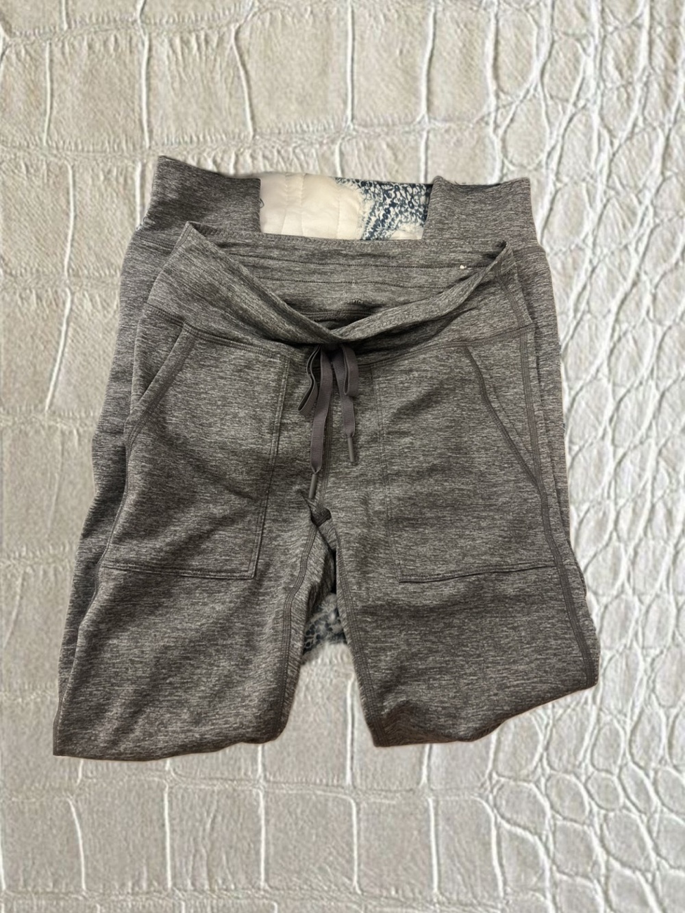 Aerie Gray Women's Drawstring Jogger Leggings